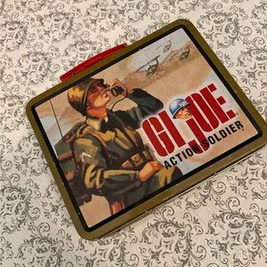 Vintage GI Joe Hasbro 1997 Y2K Action Soldier Lunchbox Hero TV 90s Nostalgia